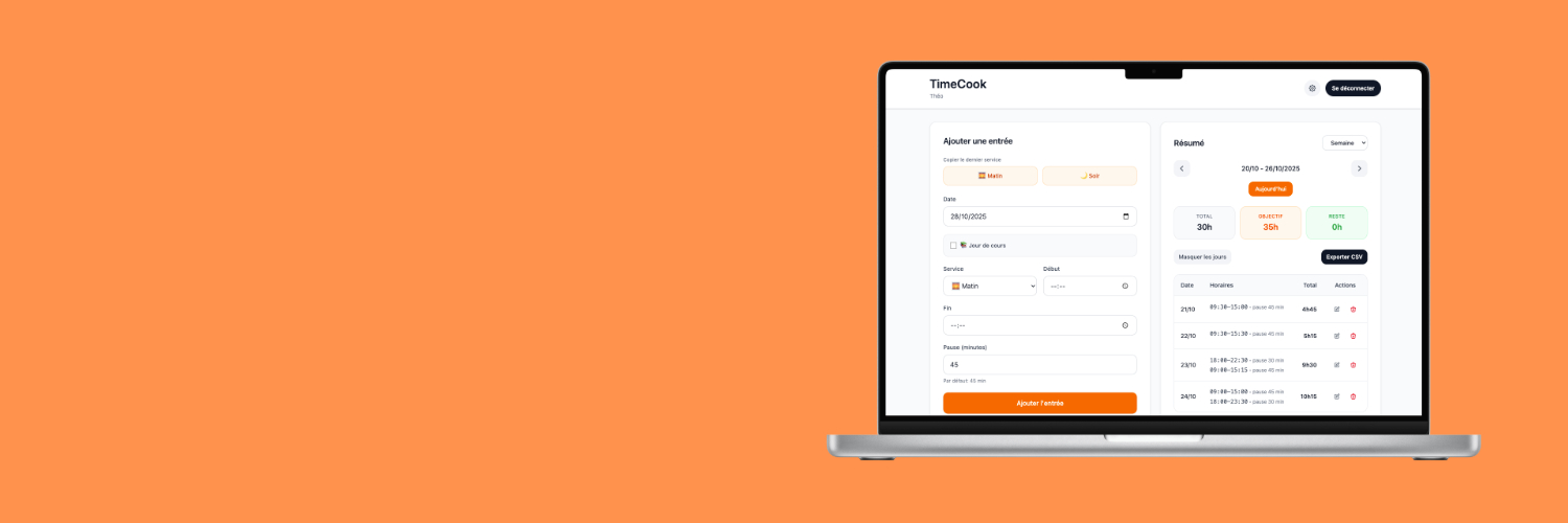 image du projet time cook